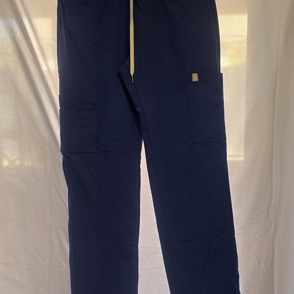 Women's Royal Blue Cargo Scrub Pants